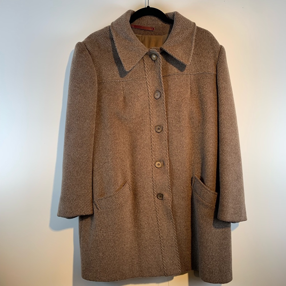 Vintage Wool mid Maxi Coat